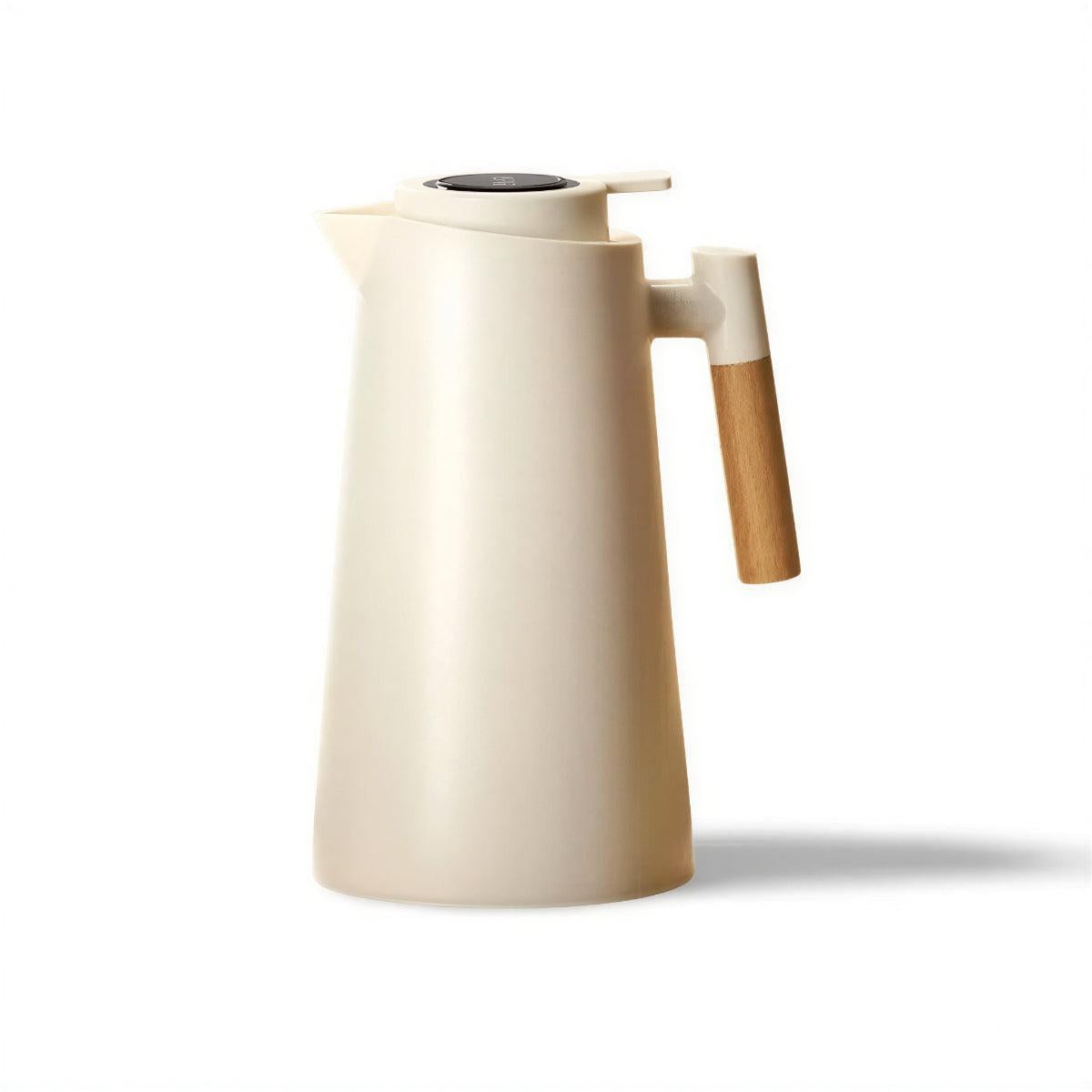 Thermal Insulated Temperature Controlled Jug With Temperature Display Lid