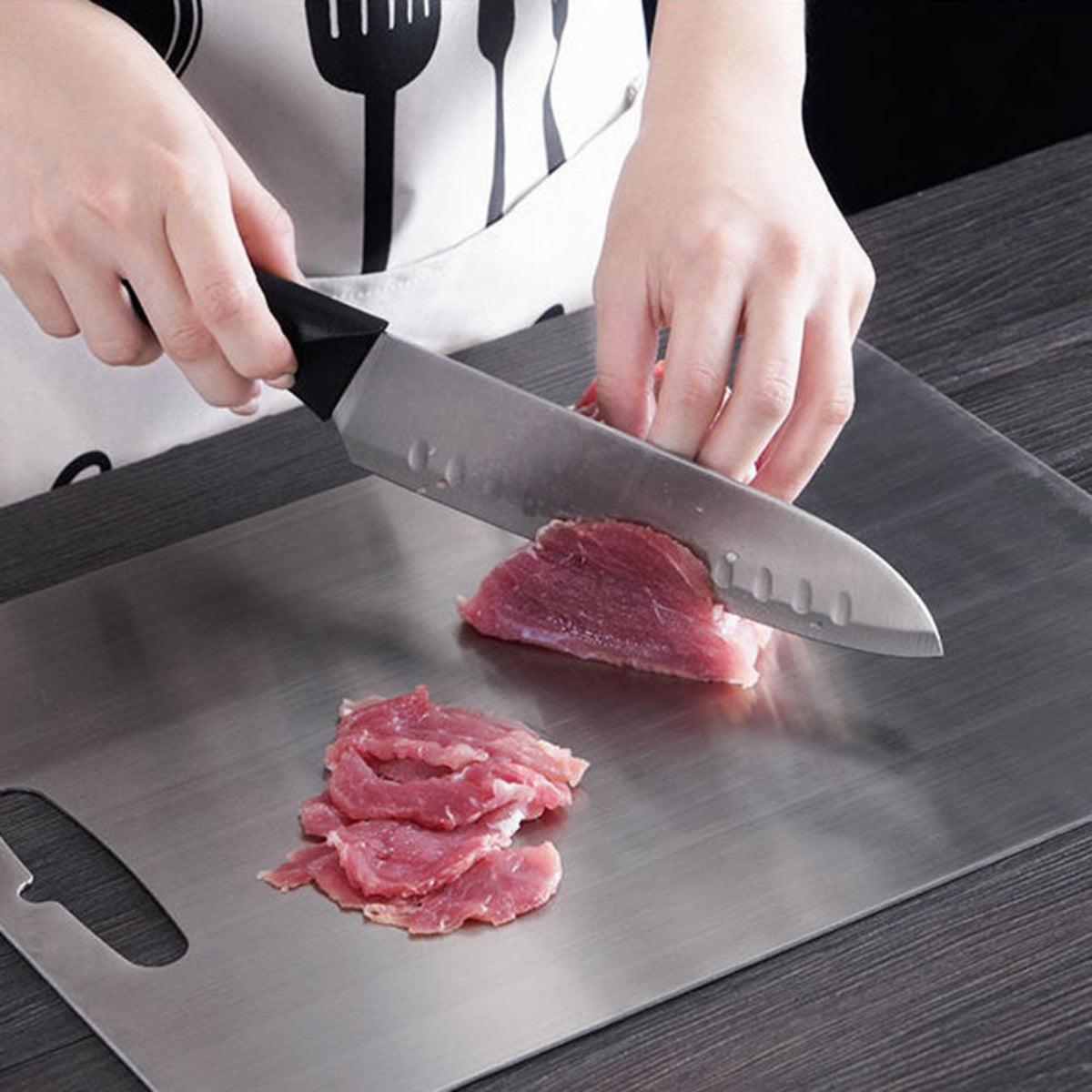 Titanium Chopping Cutting Board With Double Sided Dishwasher Compatible Surface