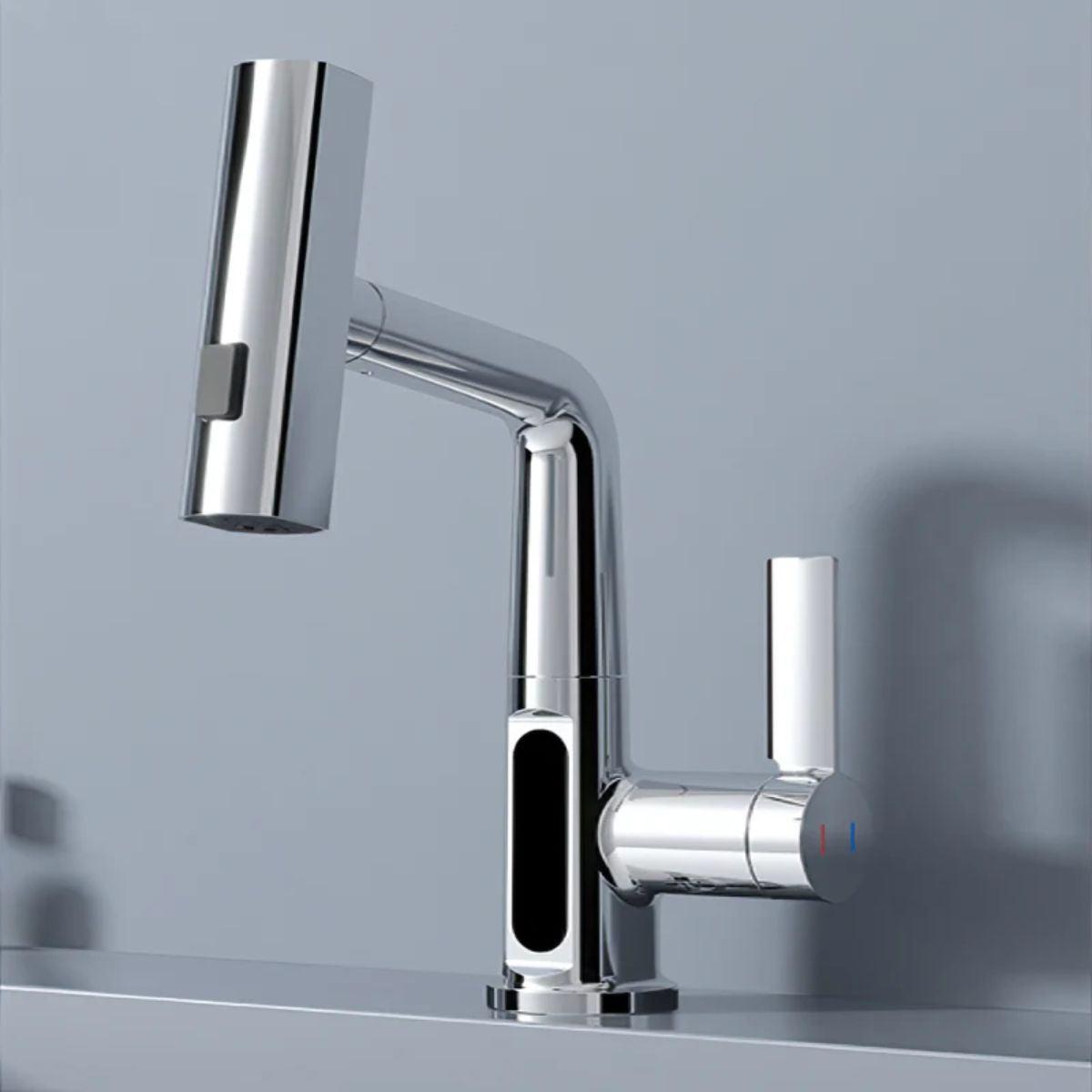 Touch Sensor Kitchen Faucet With Temperature Display