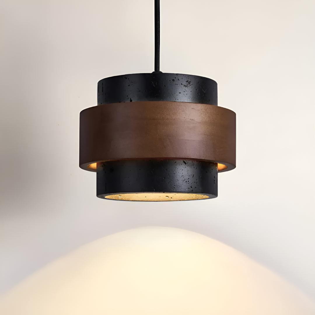 Travertine Pendant Lighting For Kitchen Island And Dining Area