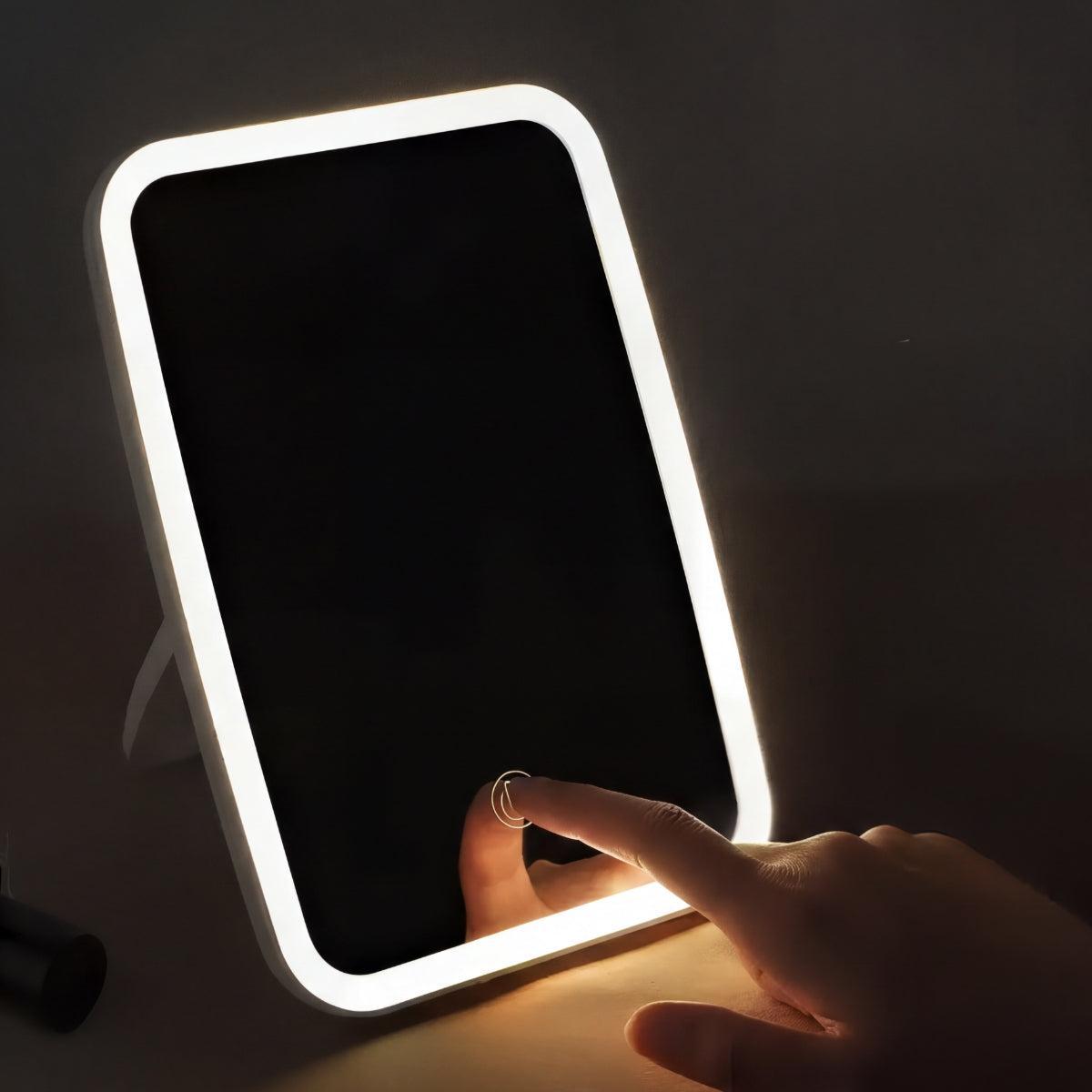 Vanity Mirror With Light And Smart Touch Dimming For Makeup