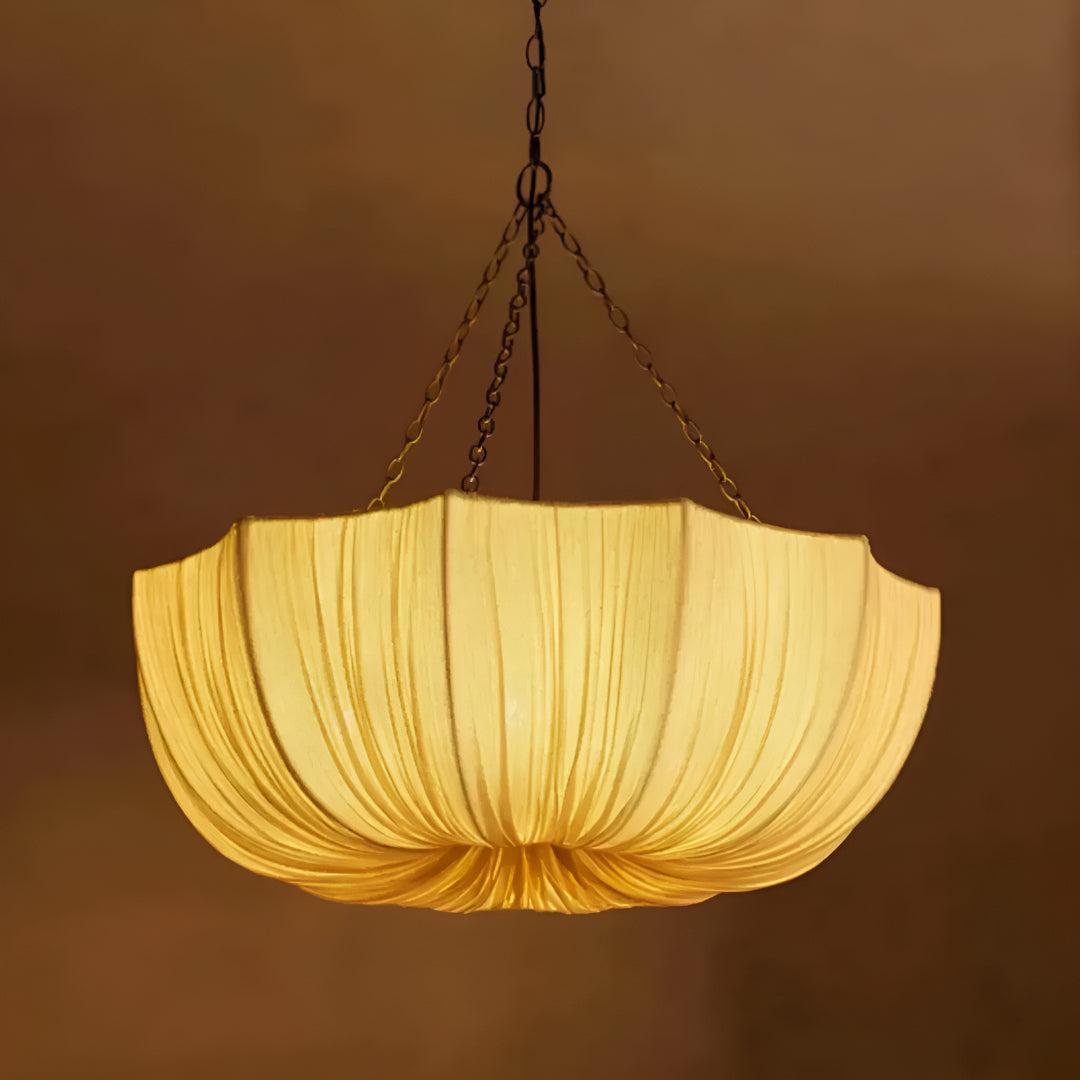 Wabi Sabi Sculpted Chandelier With Modern Pendant Design