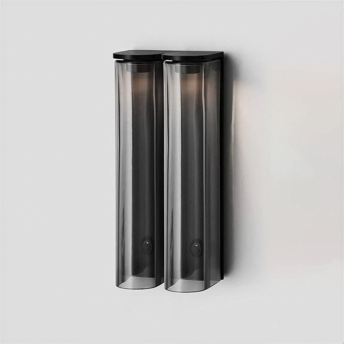 Wall Sconce Light Fixture With Modern Dual Tube Design