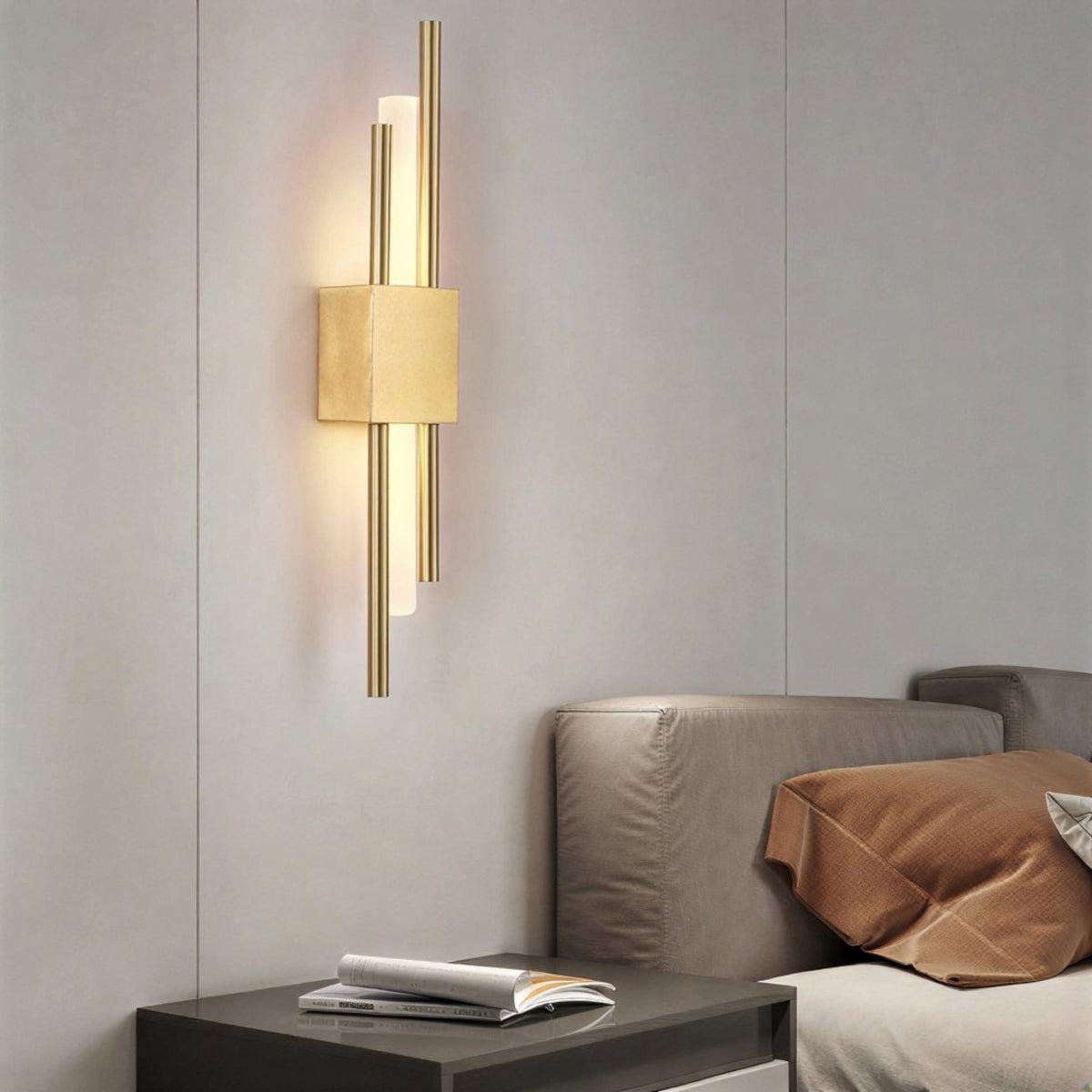 Wall Sconce Light With Modern Decorative Vertical Lighting