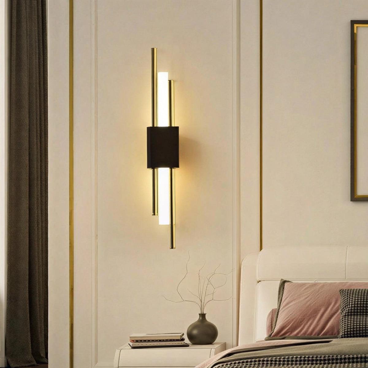 Wall Sconce Light With Modern Decorative Vertical Lighting