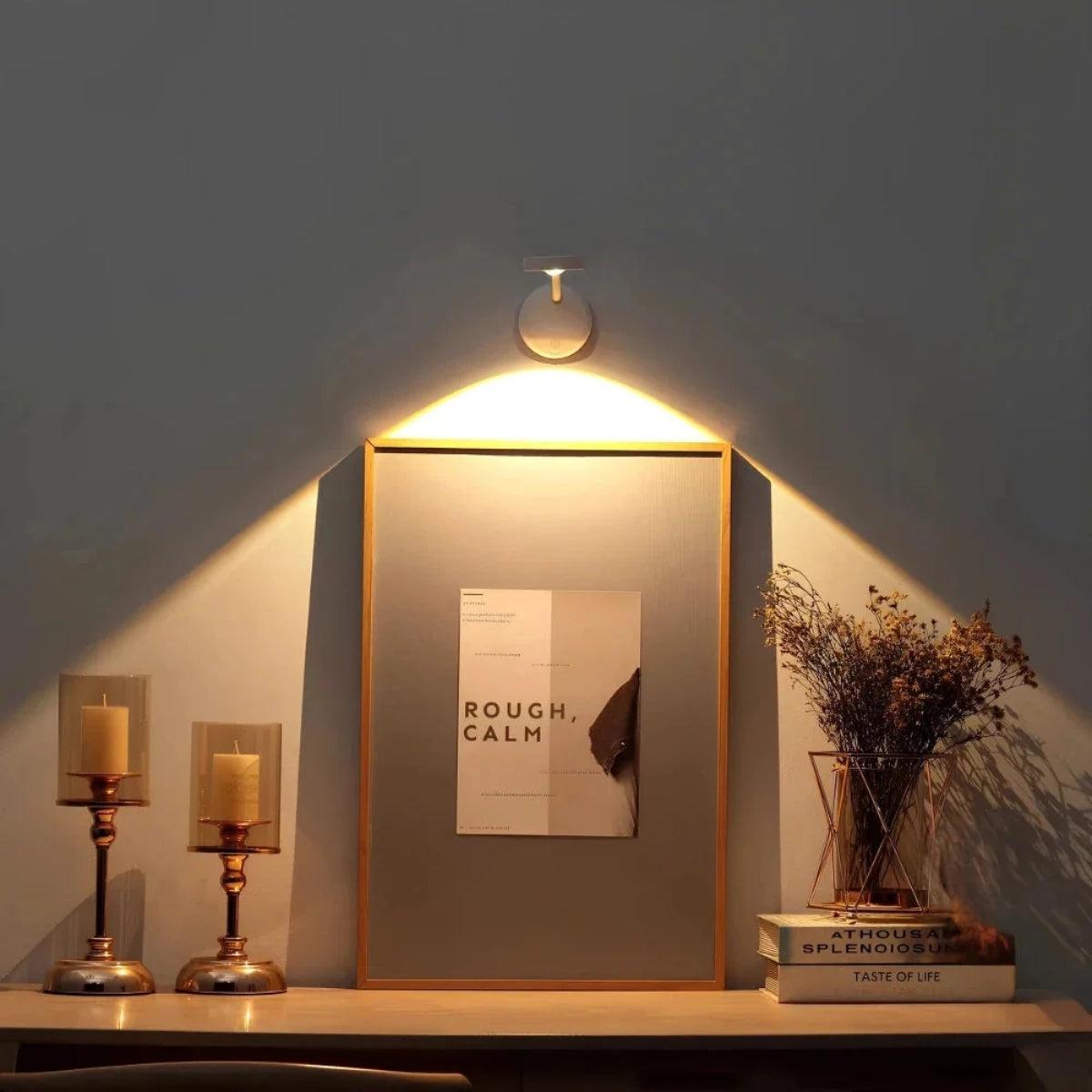 Wall Sconce With Motion Sensor And Adhesive Mounting