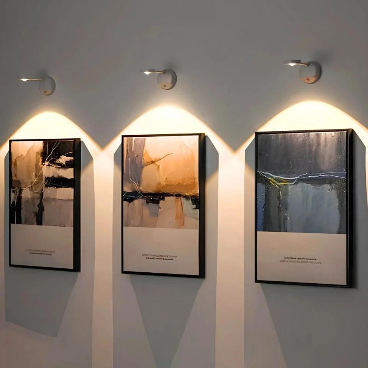 Wall Sconce With Motion Sensor And Adhesive Mounting