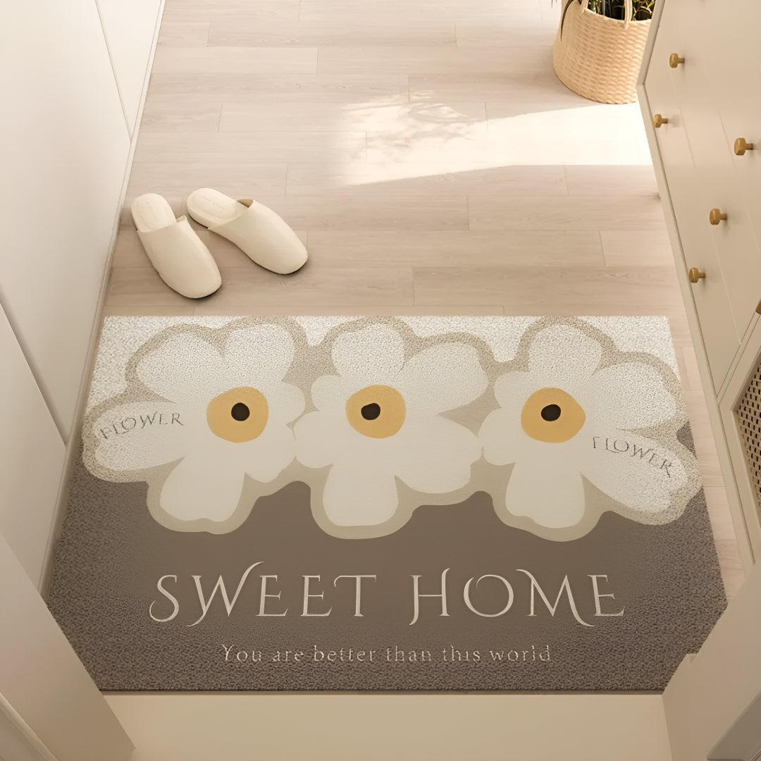 Washable Indoor Door Mat with Non Slip for Entryway